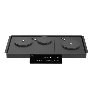 Invisacook 3 Burner Induction Cooktop – Invisible, Flush-Mount (220V)