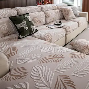 1PC Nordic-Simple Style Sofa Cover, Sofa Couch Covers, Breathable & Skin-Friendly, Anti-Slip & No Shifting, Stain-Resistant, Soft & Comfortable, Wear-Resistant & Scratch-Resistant, Dust-Proof, Machine-Washable, Dustproof Sofa Cover