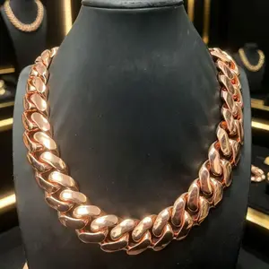 M2-9097 Hip Hop Cuban Link Chain | Cool Street Wear Jewelry For Daily Match summerwins