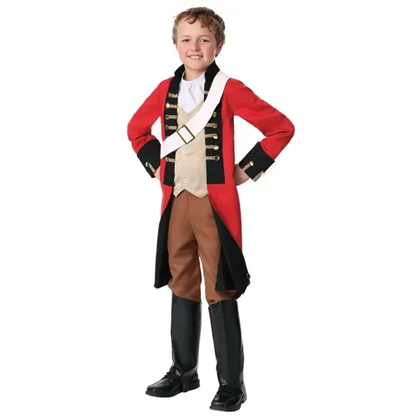 Kid's British Redcoat Costume