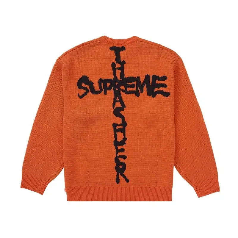 Supreme Thrasher Sweater (FW24) Orange (men) by StockX