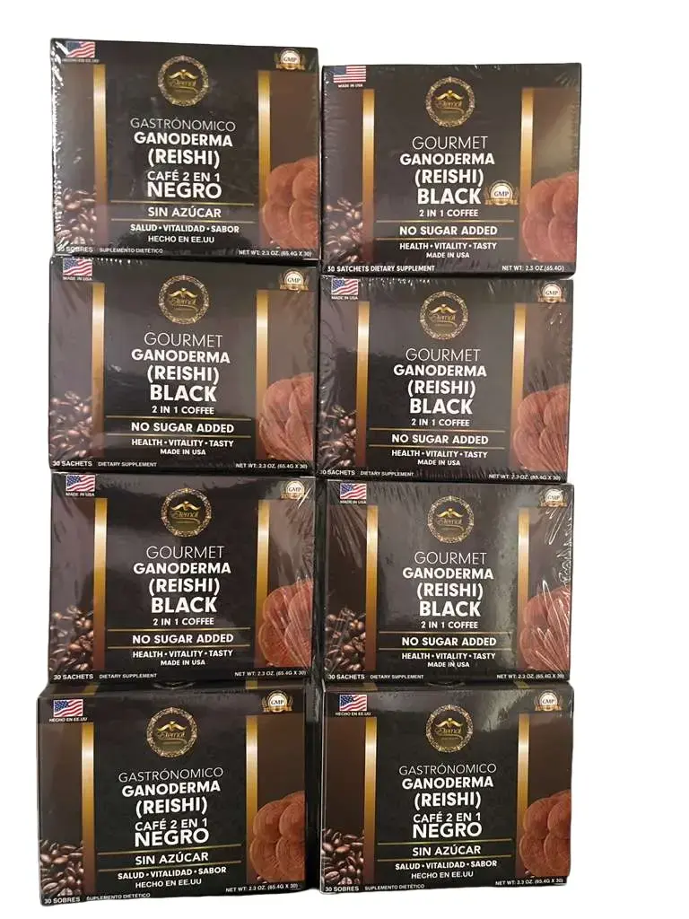 8 cajas de cafe 2 and 1 de ganoderma eternal spirit beauty