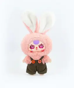 Baby Three-Rabbit Macaron Cute Bunny  Plush Blind Box ，Bunny Plush Dolls，Soft Furry Collectibles，Backpack or clothing decoration，Blind bag