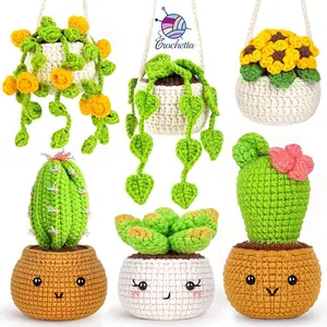 Crochetta Crochet Kit for Beginners Amigurumi Craft Knitting with Step-by-Step Video Tutorials Learn More and Try to Complete It Mother's Day Gift