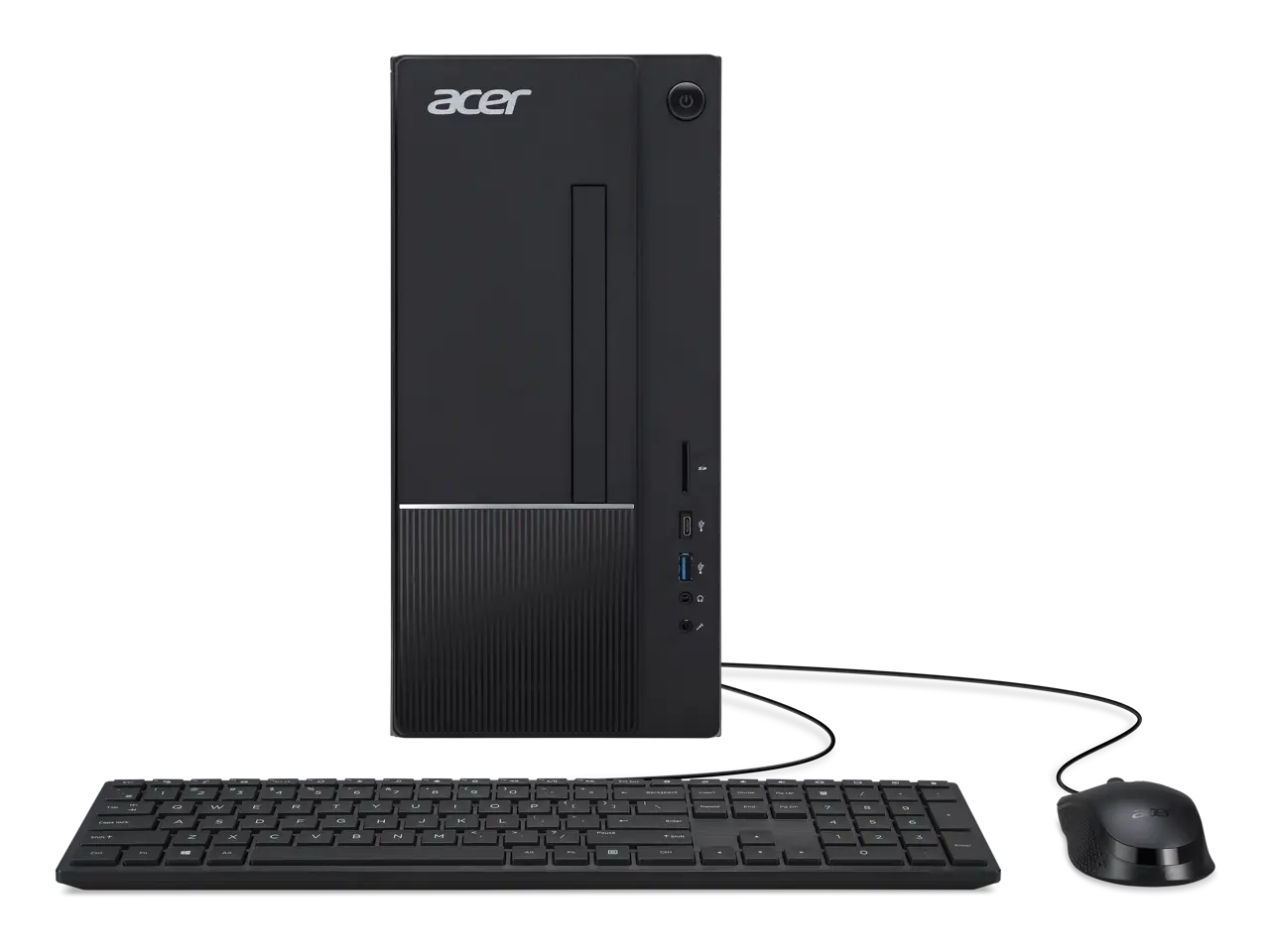 Acer Aspire Desktop Computer Intel Core i5-14400, Intel UHD Graphics 730, 8GB DDR5, 512 GB PCIe SSD, Windows 11 Home 64-bit - TC-1775-UR11