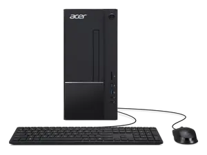 Acer Aspire Desktop Computer Intel Core i5-14400, Intel UHD Graphics 730, 8GB DDR5, 512 GB PCIe SSD, Windows 11 Home 64-bit - TC-1775-UR11