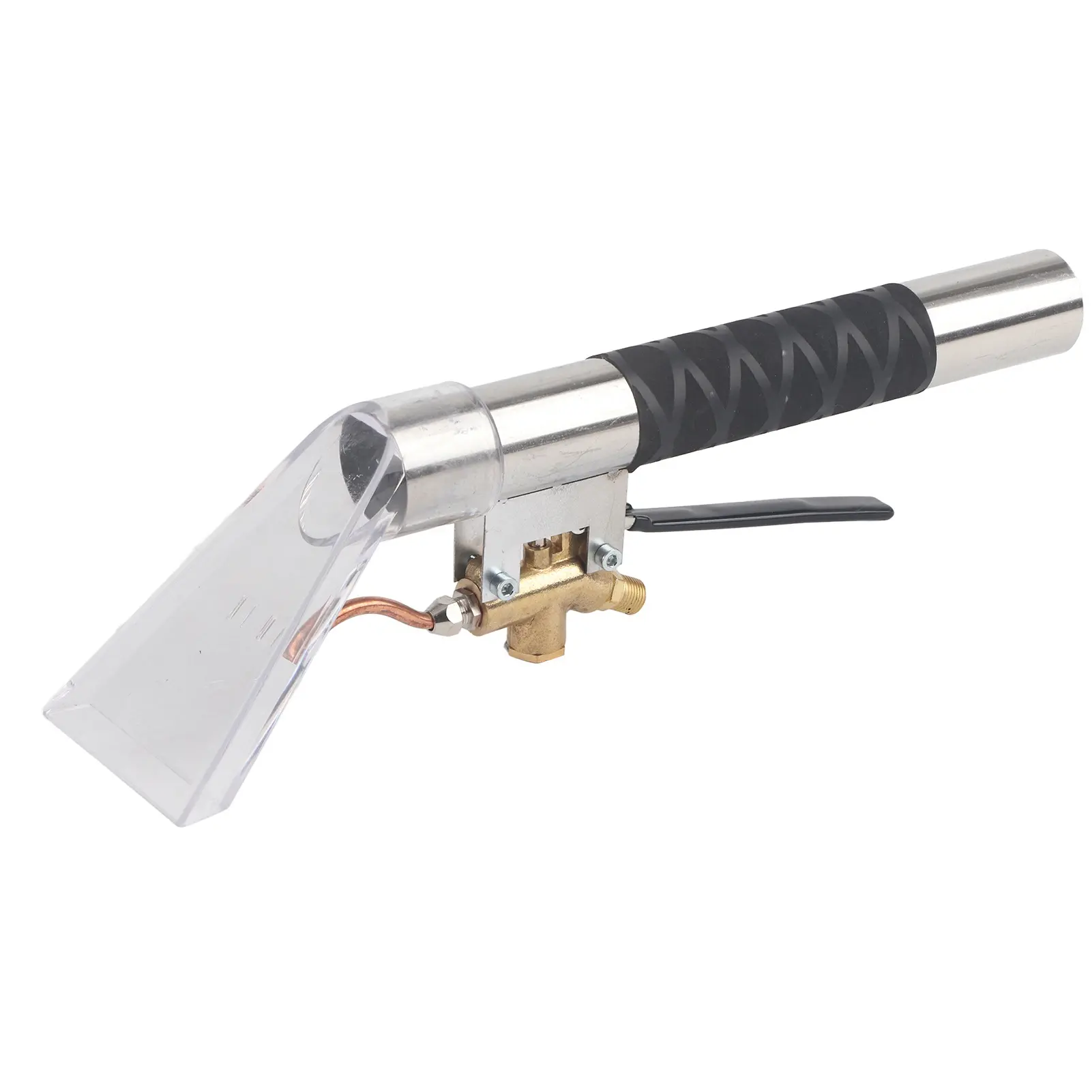 Stainless Steel Metal Carpet Cleaning Extractor Wand - Durable Specialty Kitchen Multi-Surfaces Hand Tool, Break-Resistant, High-Temp Resistant, Up to 1000 PSI, Truck Mounts & Portable Extractors Compatible, for Mattresses & Hard-to-Reach Areas