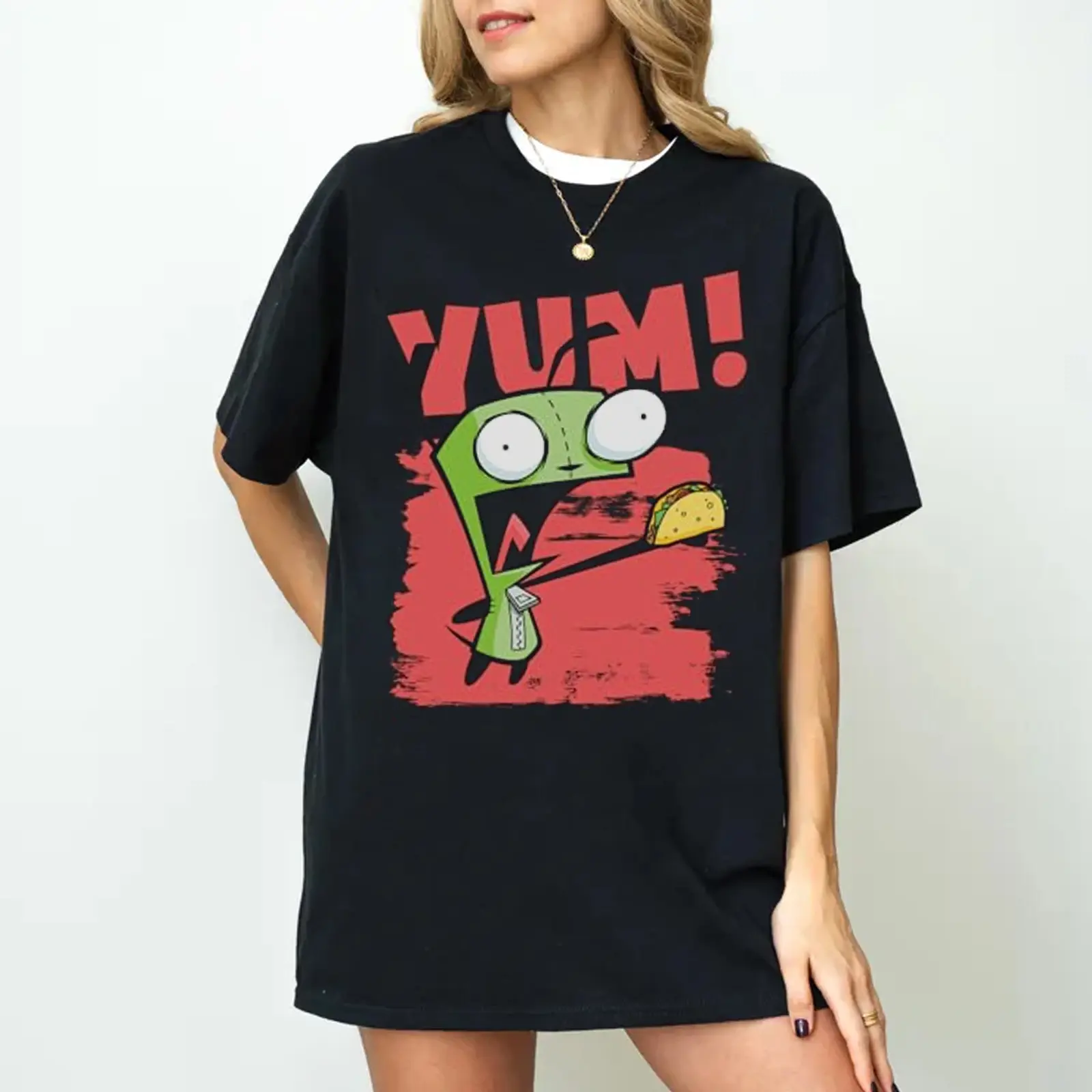 Invader Zim Gir Screaming Yum short sleeve unisex shirt for fans AB81012