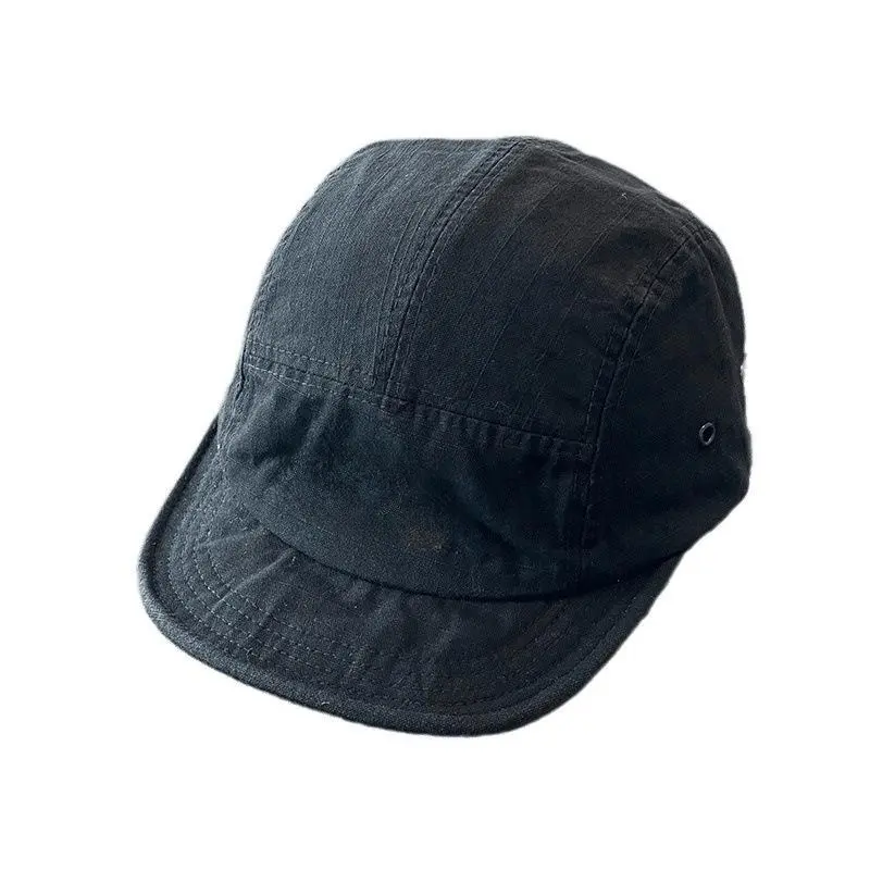 Women's 2026 Soft-Brimmed 5-Panel Baseball Cap - High-Quality Japanese-Style Short-Brim Street-Style Sun Hat, Hats for Women, Outdoor Cap for Students, Spring Glow Up