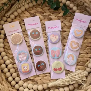 Mexican Magnets - Handmade Decorative Magnetic Ornaments for Kitchen or Bathroom