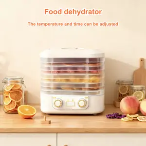  5-Tray Electric Food Dehydrator | Efficient Drying for Fruits, Meats & Veggies | Perfect for Healthy Homemade Snacks