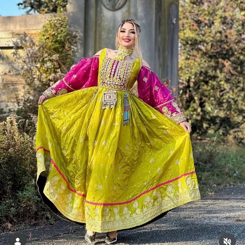 New design Afghani dress