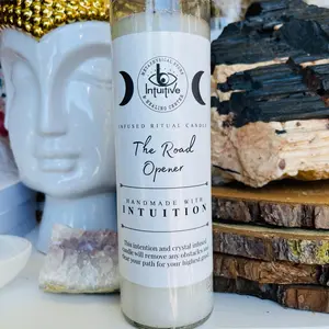 Handmade with Intuition Ritual Candle The Road Opener