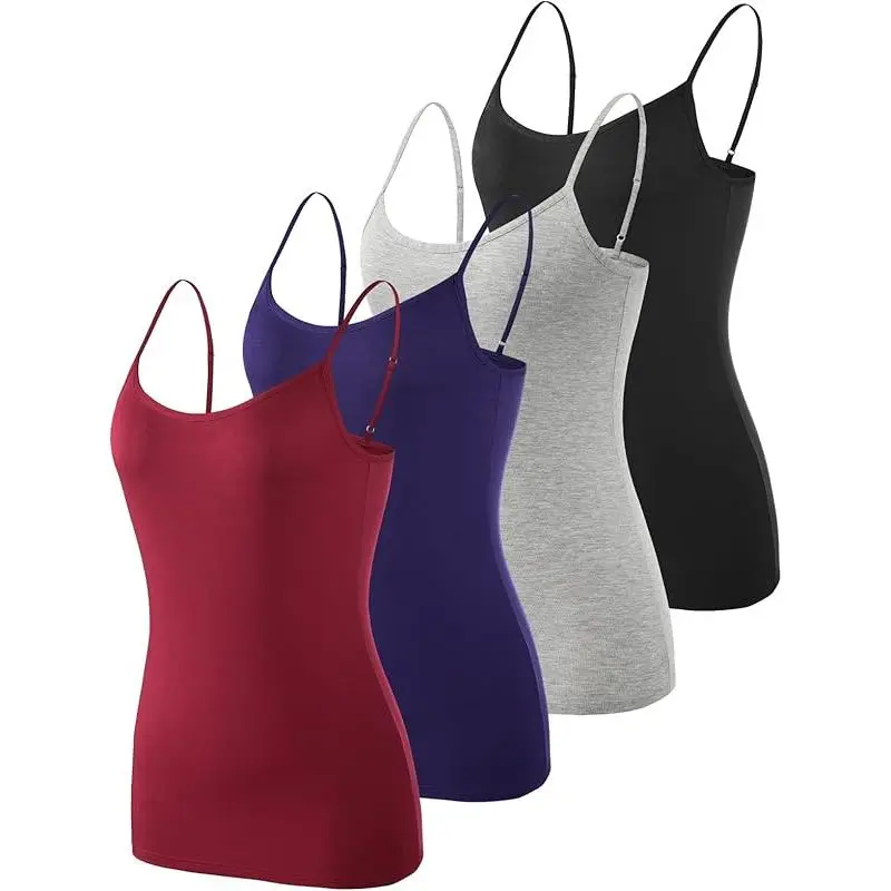 4 Pack - Black/Gray/Db/Wine Red