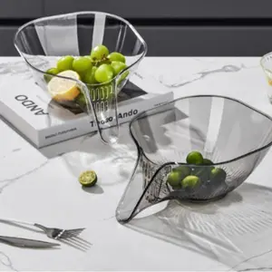 Multi-functional Draining Basket, Rice Washing Sieve, Fruit and Vegetable Storage Basket