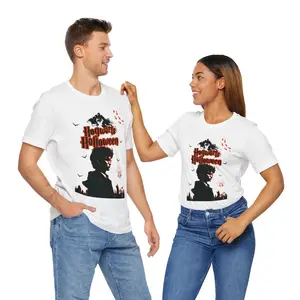 Harry Potter Halloween Tshirt (Hogwarts Halloween) - Bella+Canvas Unisex Jersey Short Sleeve Tee