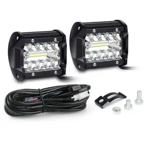 2/4PCS 4Inch LED Work Light jeeplight Bar Spot Pods Fog Lamp Offroad Driving Truck SUV 4WD Car Accessories Lightbar