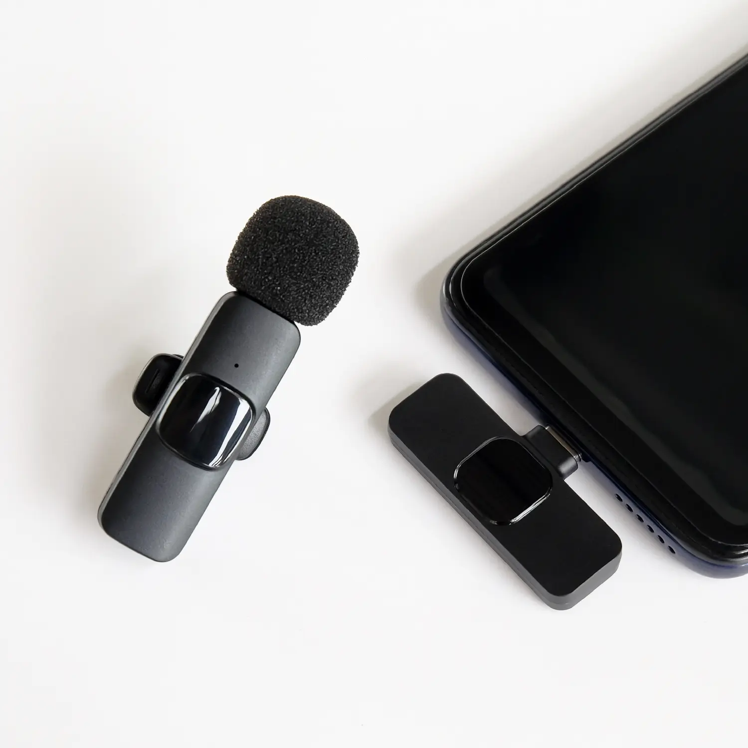 Trending Now Wireless Lavalier Microphone - iPhone Android - Clip-On Mic for Content Creation, TikTok, Recording & Streaming