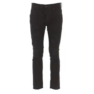 Dsquared² Black Cotton Jeans & Pant