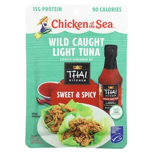 Chicken of the Sea Wild Caught Light Tuna, Sweet & Spicy, 2.5 oz (70 g)