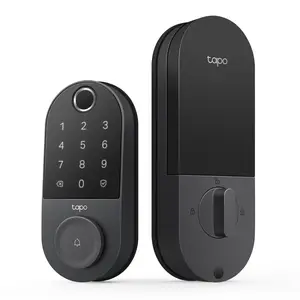 TP-Link & Tapo DL110 Smart Door Lock｜6 Ways Unlock｜1-Yr Battery｜IP65 Stormproof｜Built-in Doorbell｜Scheduled Access｜BHMA Grade 2