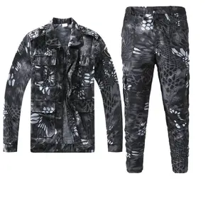 New Style Spring and Autumn Camouflage Suit for Men, Military Training, Genuine Military Enthusiast, Regular Wear, Female Studen