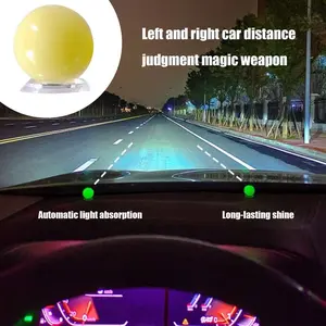 Joytutus 2-Pack Centered Driving Stickers for Novice Drivers - Tight-Fit Reverse Parking Help, Cars Accessories, Vehicle Exterior Car Decoration,summervibes