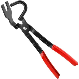 Exhaust Hanger Clamp, Exhaust Rubber Pad Wrench, Durable Steel & Rubber Composite, Fits 95% Mainstream Cars, Easy Installation, Noise Reduction