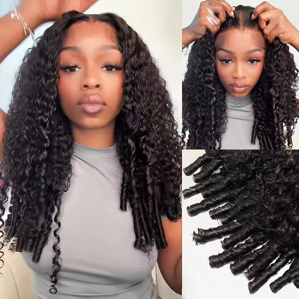 Glueless Ready to Wear Wig Burmese Curly 13x6 HD Lace Frontal Wig Human Hair 200% Density Curly Human Hair Wigs Pre plucked Natural Hairline