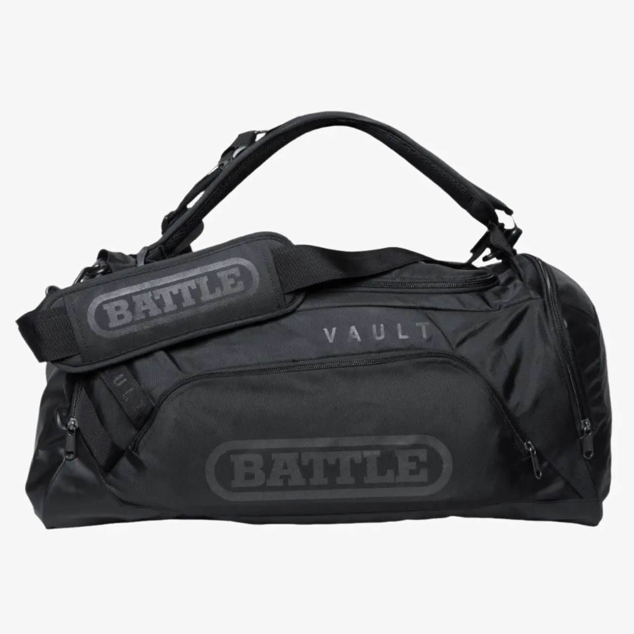 Battle Vault Gym Duffle Bag - Unisex Multifunctional Sports Bag, Polyester Sporty Chic Duffle or Backpack, Portable Athletic Style with Adjustable Straps, Top Grab Handle, Breathable for Summer Use