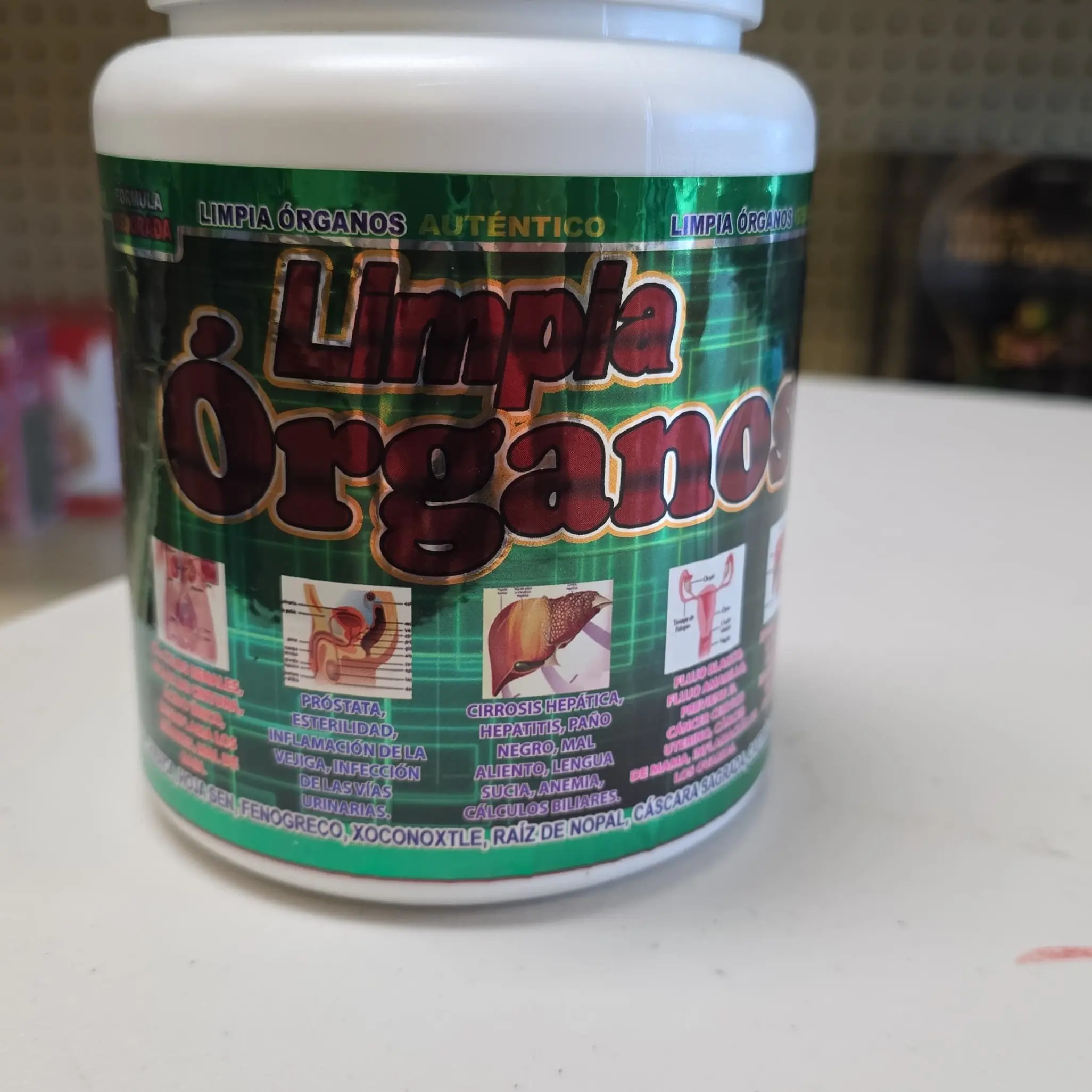 Limpia orgamos verde Healthy Aging Supplements Dietary Supplements