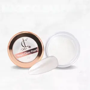 Magic Clear Chrome Powder, 1g, Pearlescent Glittering Effect