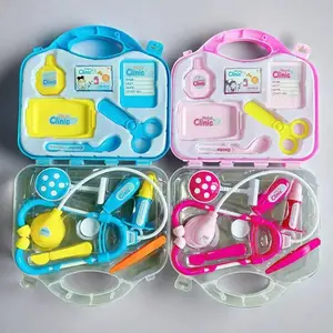 Doctor Toy Set, 12pcs/set Pretend Play Toy with Random Color Accessories, Doctor Game Toy, Imagination Inspiring Toy for Boys & Girls, Valentine's Day Gift