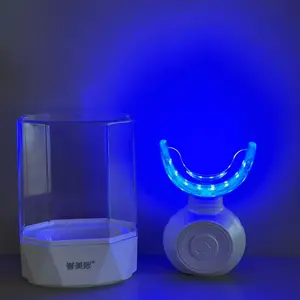 In-stock rechargeable teeth whitening device, wireless charging teeth cleaner, teeth whitening device gel set wholesale