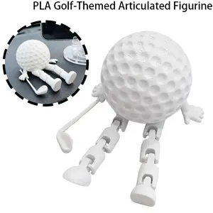 Golf Cart Ornament, Mini Sitting Craft Decoration, Car Interior Desktop Computer Accessory, Home Decor, Perfect Gift