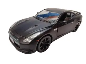 Motor Max 1/24 Nissan GT-R Die-cast Model Car, 7 Inches Length, Black nissan skyline