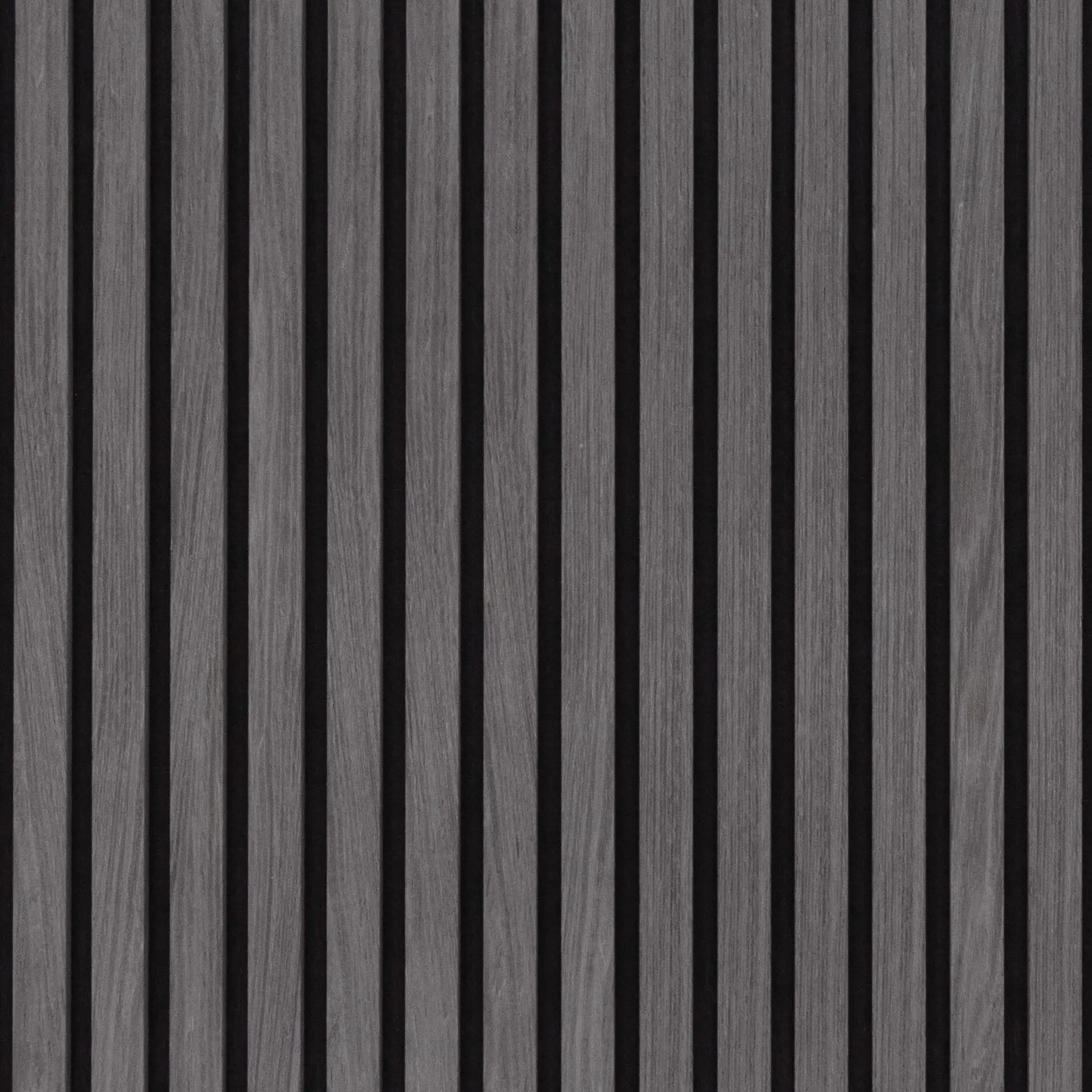 Cinder Oak Acoustic Slat Panel Sample