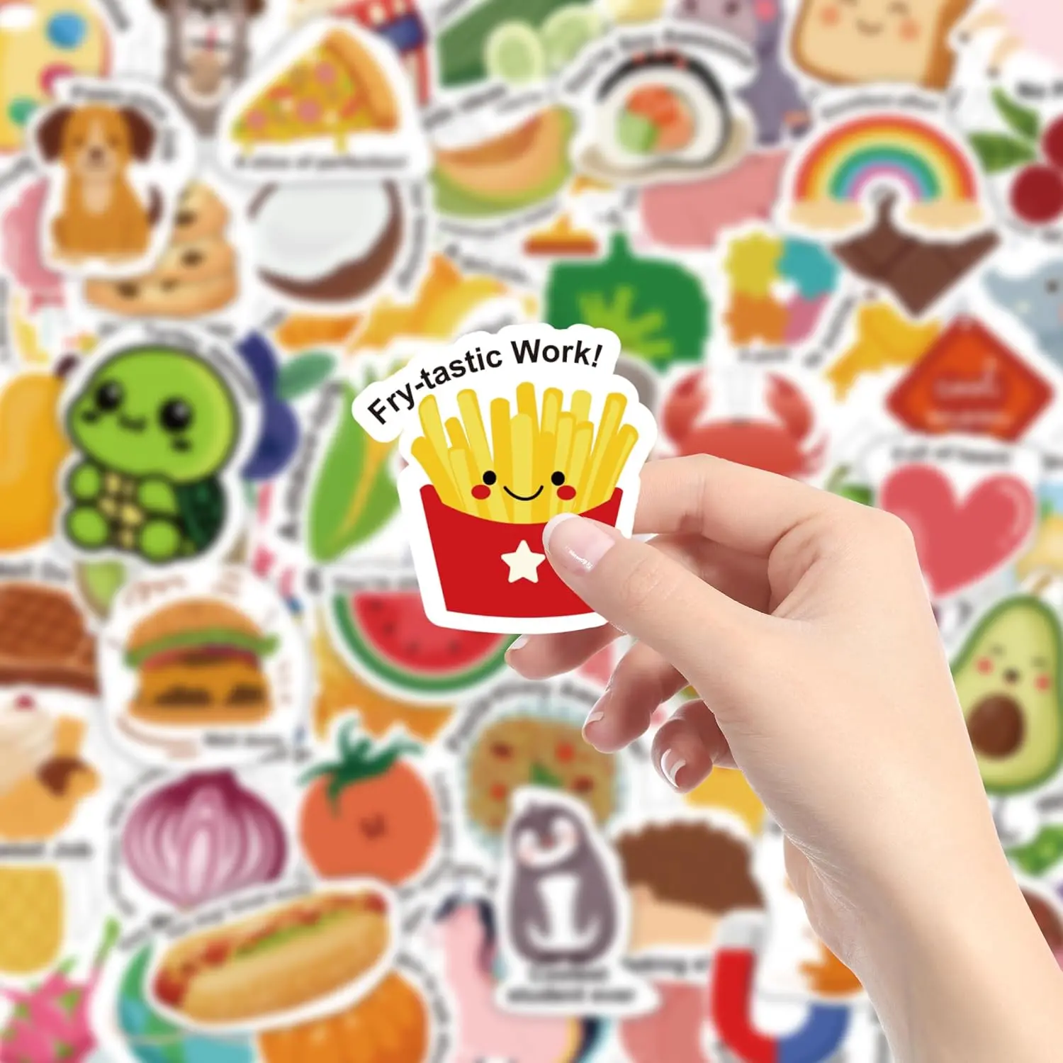 120 PCS Teacher Motivational Reward Stickers for Kids, Waterproof Positive Classroom Stickers for Students, Back to School Supplies, Homework, Charts & Classroom Decor