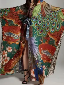 Plus Size Caftan Dress for Women, Long Beach Kaftans, Swimwear Beach Cover Ups, Swimsuit Cover Up, Stylish and Comfortable Summer