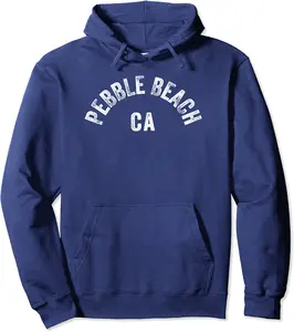 Pebble Beach Golf California Vintage CA Californian Design Pullover Hoodie - Tylerjame Shop 84B0CNKGW2KF
