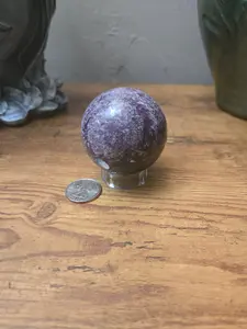 Lepidolite Sphere