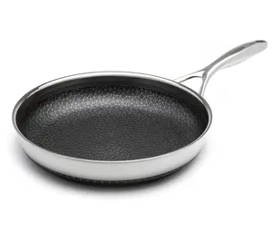 Livwell DiamondClad 12" Stainless SteelNonstickFrying Pan