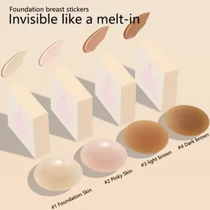 AirSilk Invisible Lift Silicone Nipple Covers for Women - Smooth Soft & Comfortable Fit - Ideal for Summer Wear