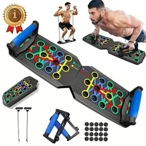 5-in-1 Push-up Board, 1 Set Home Push-up TrainingBoard, Chest Muscle Abdominal Muscle TrainingEquipment for Men & Women, Strength TrainingEquipment, Portable Home Gym System, Suitable forUsers of all Body Types, Gifts for Fitness Enthusiasts