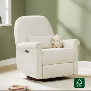Aurora Power Swivel Nursery Glider Recliner