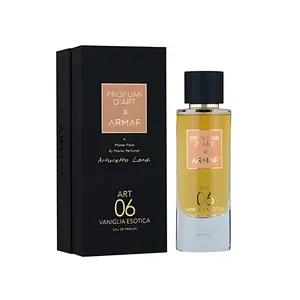 Profumi D'Art x Armaf Art 06 Vaniglia Esotica Eau de Parfum for Women 3.6 oz | Exotic Sweet Vanilla Perfume with Tropical Fruits & White Florals | Sensual, Long-Lasting Signature Scent