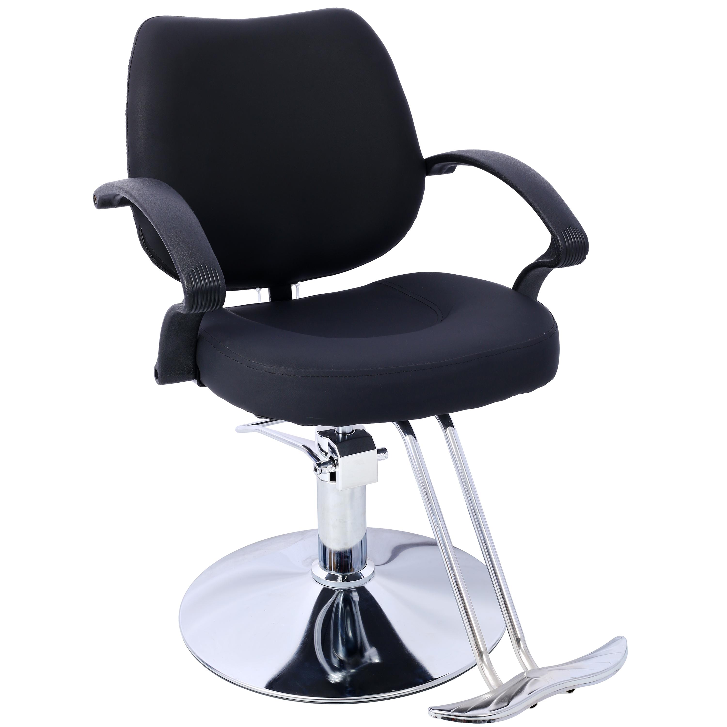 Salon Chair for Hair Stylist 360° Swivel, Salon Chair for with Barber Cape 1pc, Portable Reclining Barber Chairs with Hydraulic Pump for Home Shampoo, Styling,Pedicure, Nail & Tattoo Equipment in Barbershop & Spa