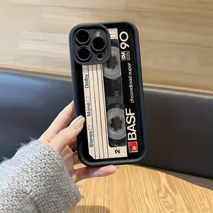 Tape Pattern Anti-Drop Smartphone Case, Cellphone Shell - Handheld Phone Accessories for iPhone 11,12,13,14,15,16,17 Pro Max Air Plus - Ideal Gift for Loved Ones or Yourself