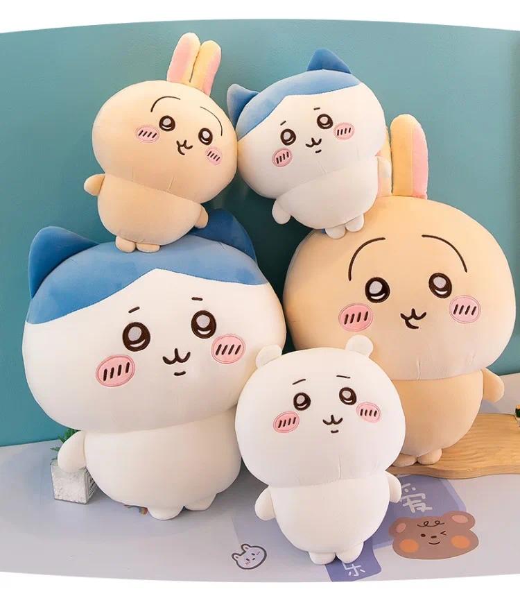 Large Size 30cm/11.81in Usachi Chiikawa Doll Kawaii Plush Toy Peripheral Self-deprecating Bear hachiware Pillow Cushion Gift