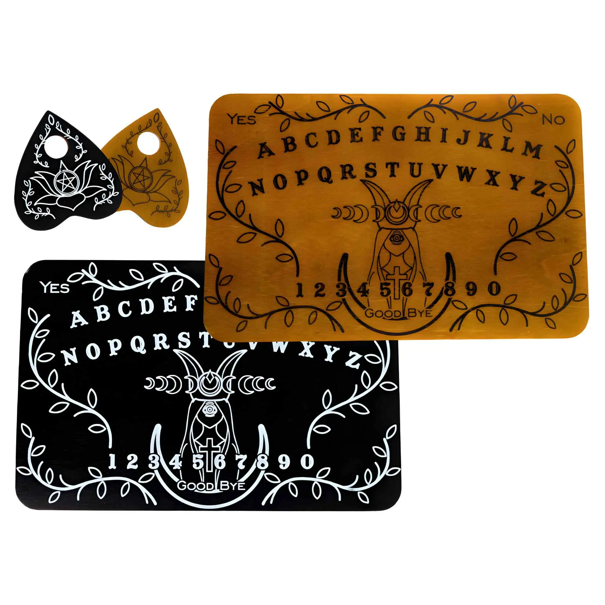 Down to Earth High Priestess Spirit Board Original Artwork Talking Board